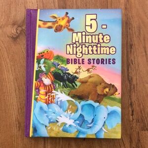 5 Minute Nighttime Bible Stories Book